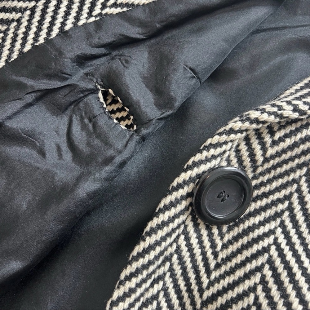 VTG Rudi Gernreich Herringbone Coat - Picture 11 of 14